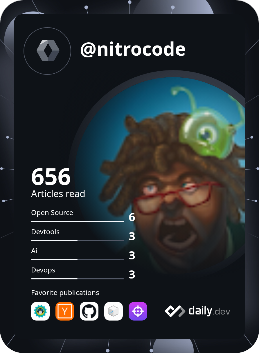 Alex Idowu's Dev Card