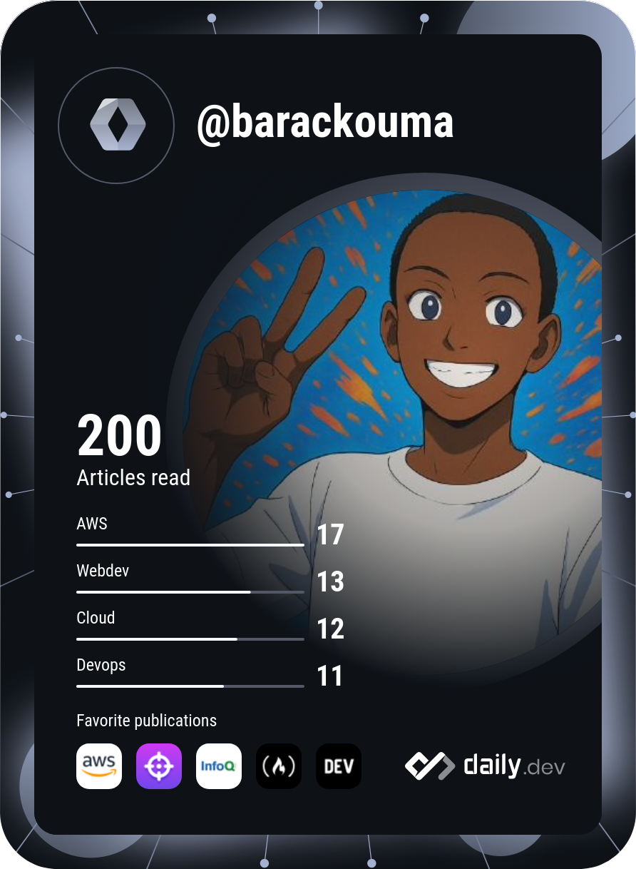 Barack Ouma's Dev Card
