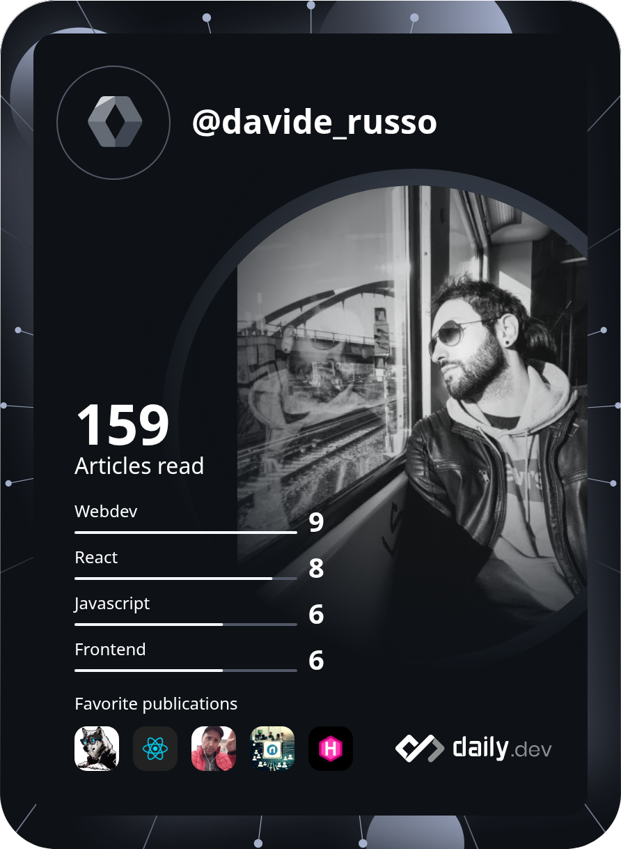 Davide's Dev Card