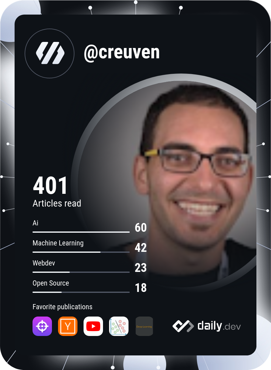 Chen Reuven's Dev Card