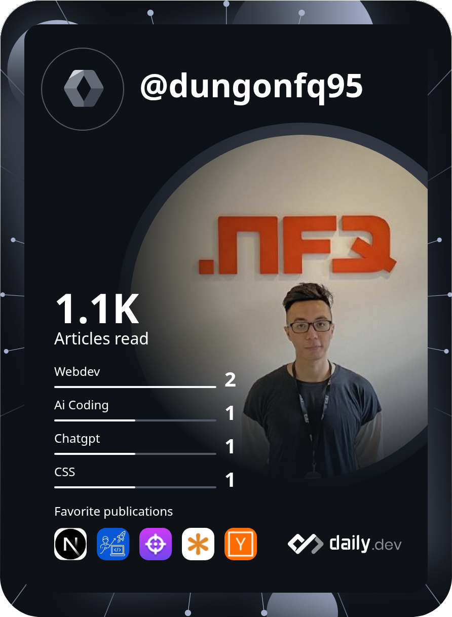dungonfq's Dev Card