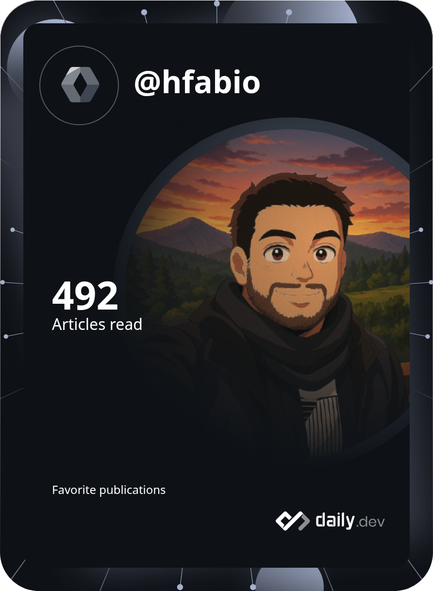 Helton Fábio's Dev Card