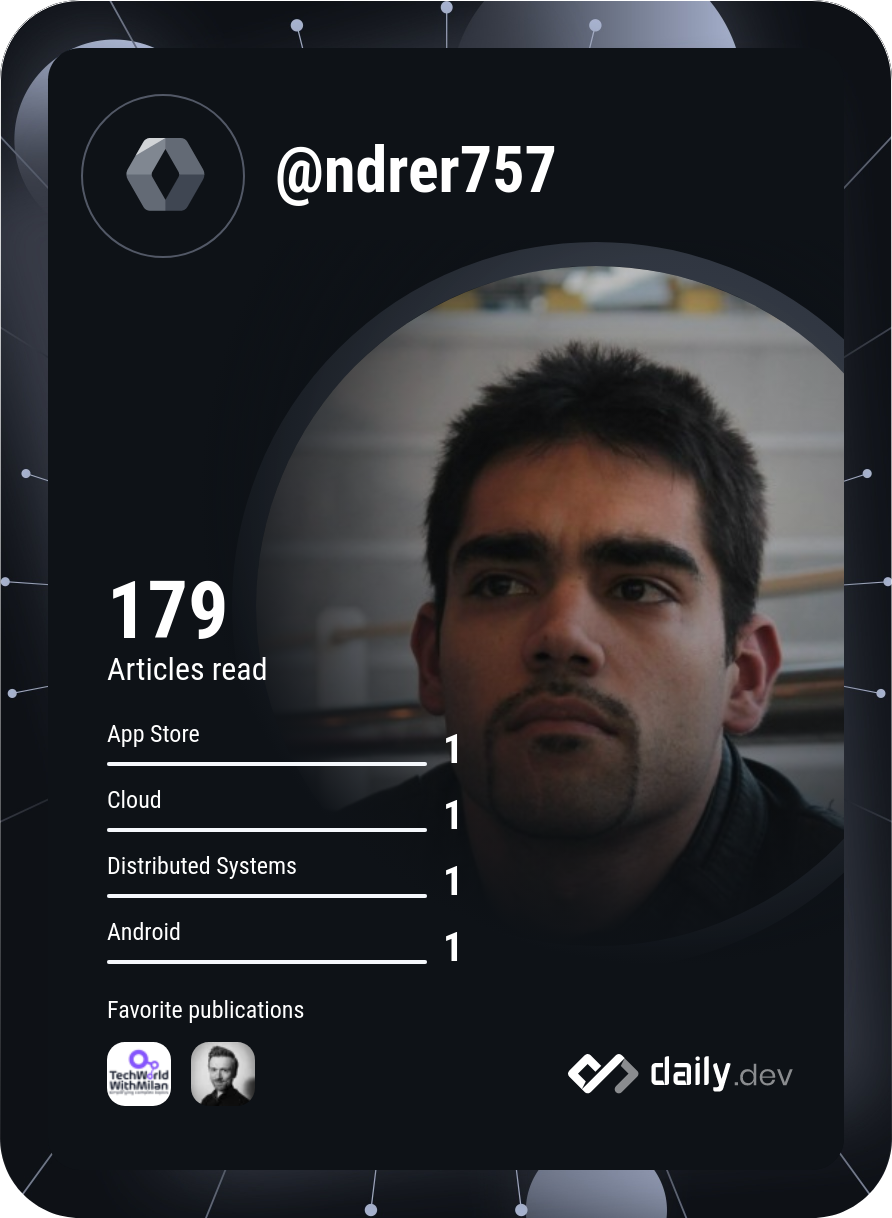 André Rosa's Dev Card