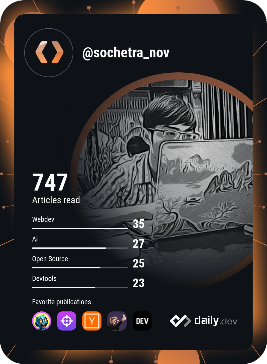 sochetra NOV's Dev Card