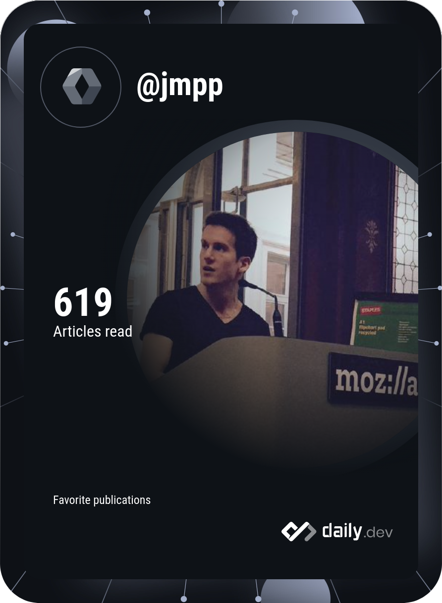 J.M. Cléry's Dev Card