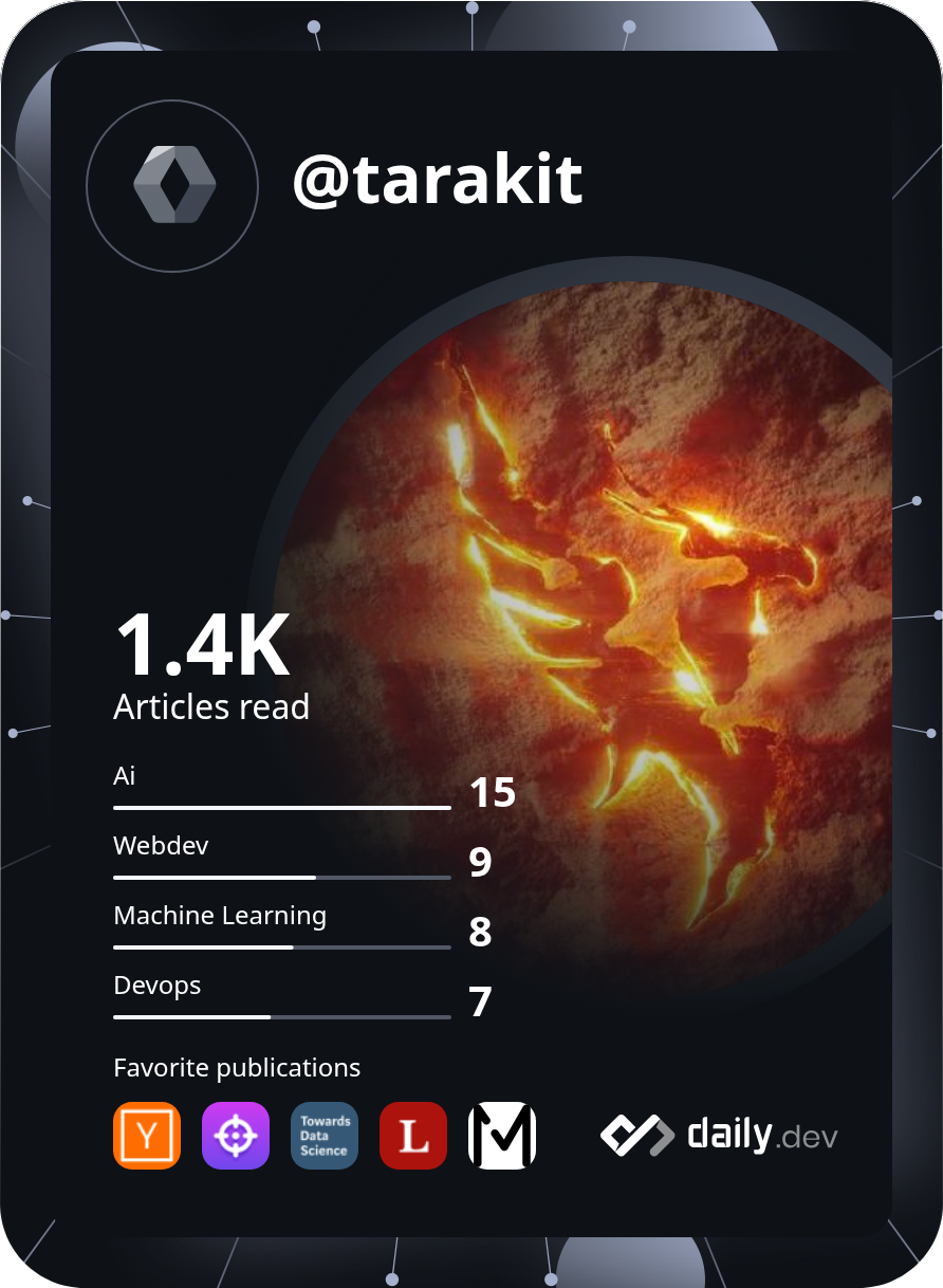 Tara Kit's Dev Card