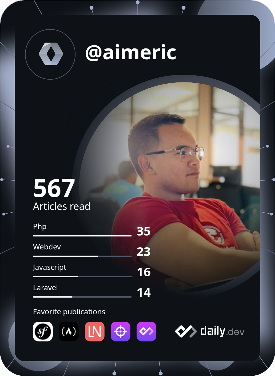 Aimeric Raz's Dev Card