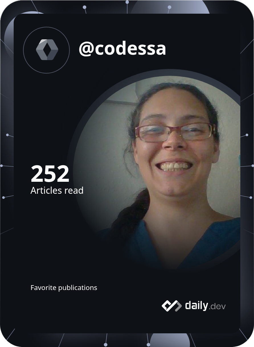 undefined's Dev Card