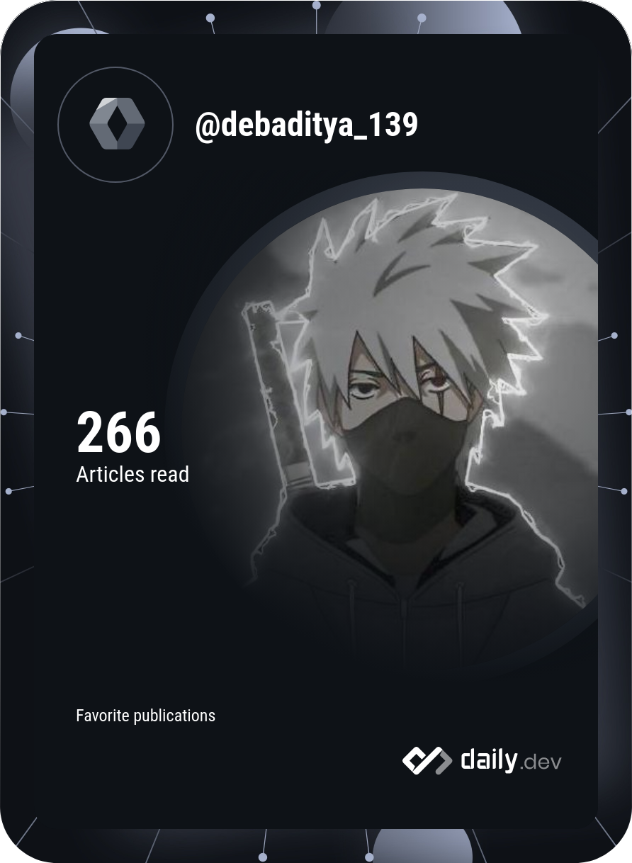 Debaditya Singh's Dev Card