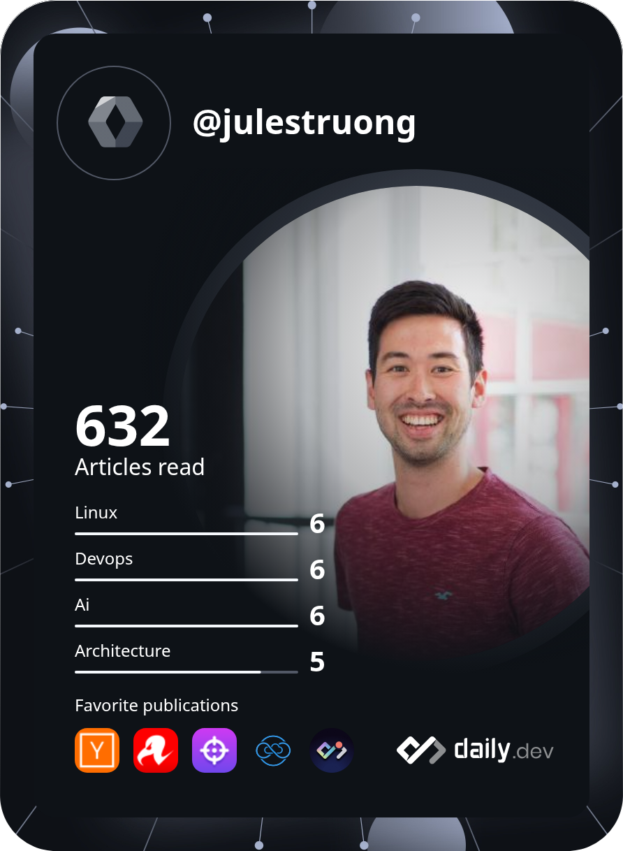 Julio T's Dev Card