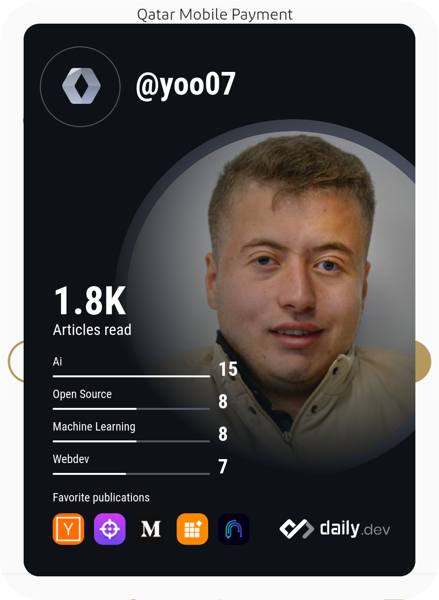 yahia's Dev Card