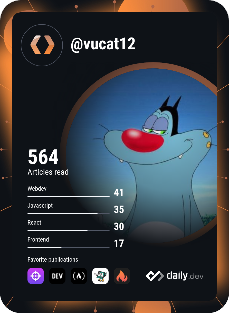 Cat Vu's Dev Card