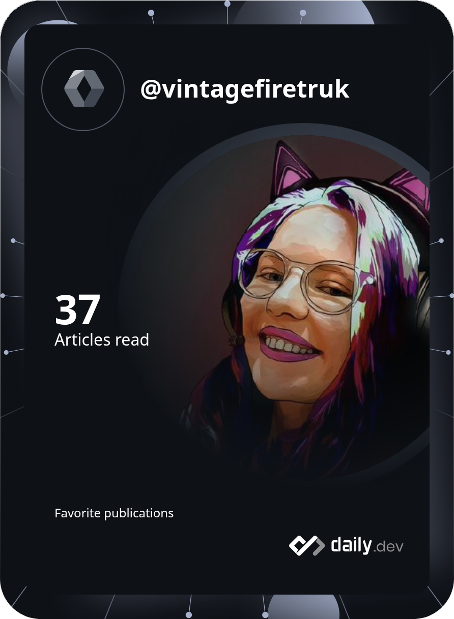 Victoria Walls's Dev Card