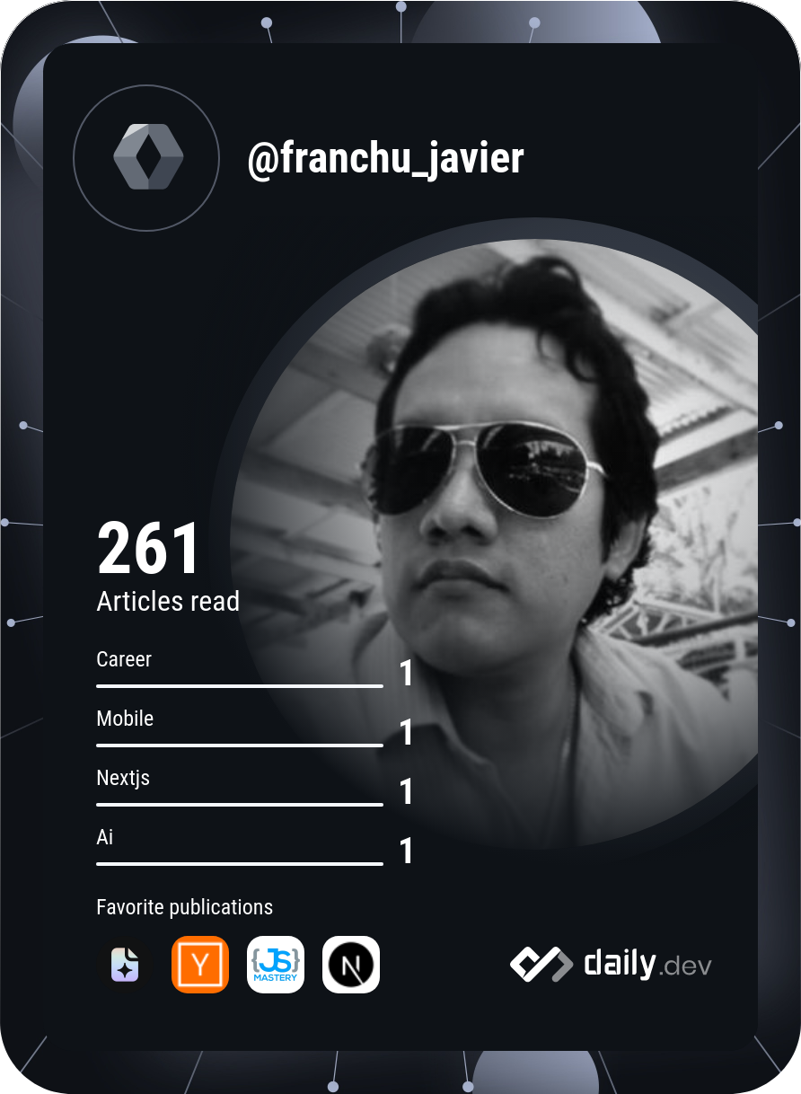 Franchu's Dev Card