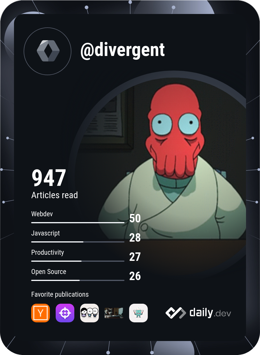 Andrei's Dev Card