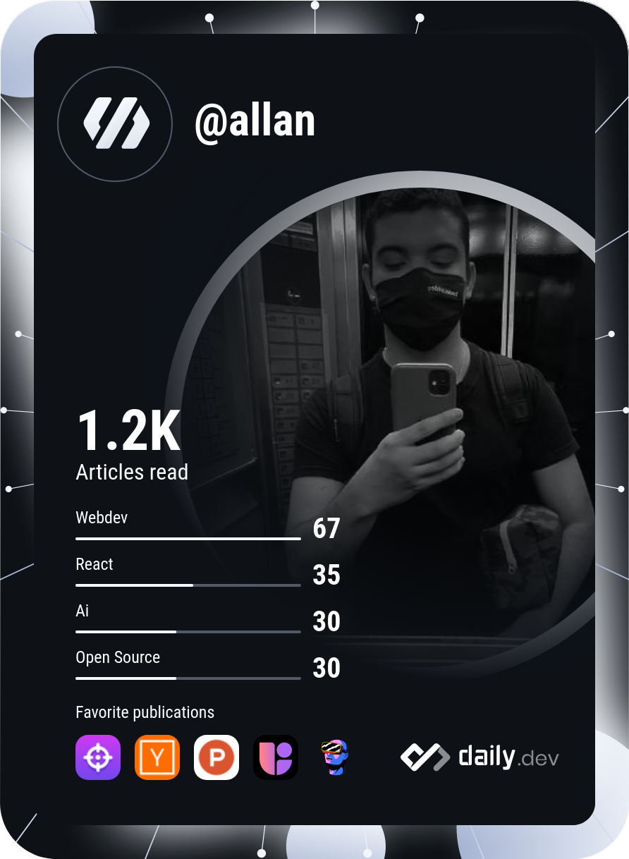 Allan Carlos's Dev Card