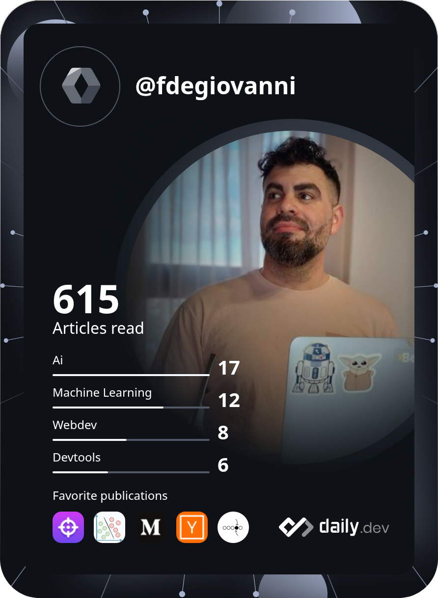 Federico Degiovanni's Dev Card