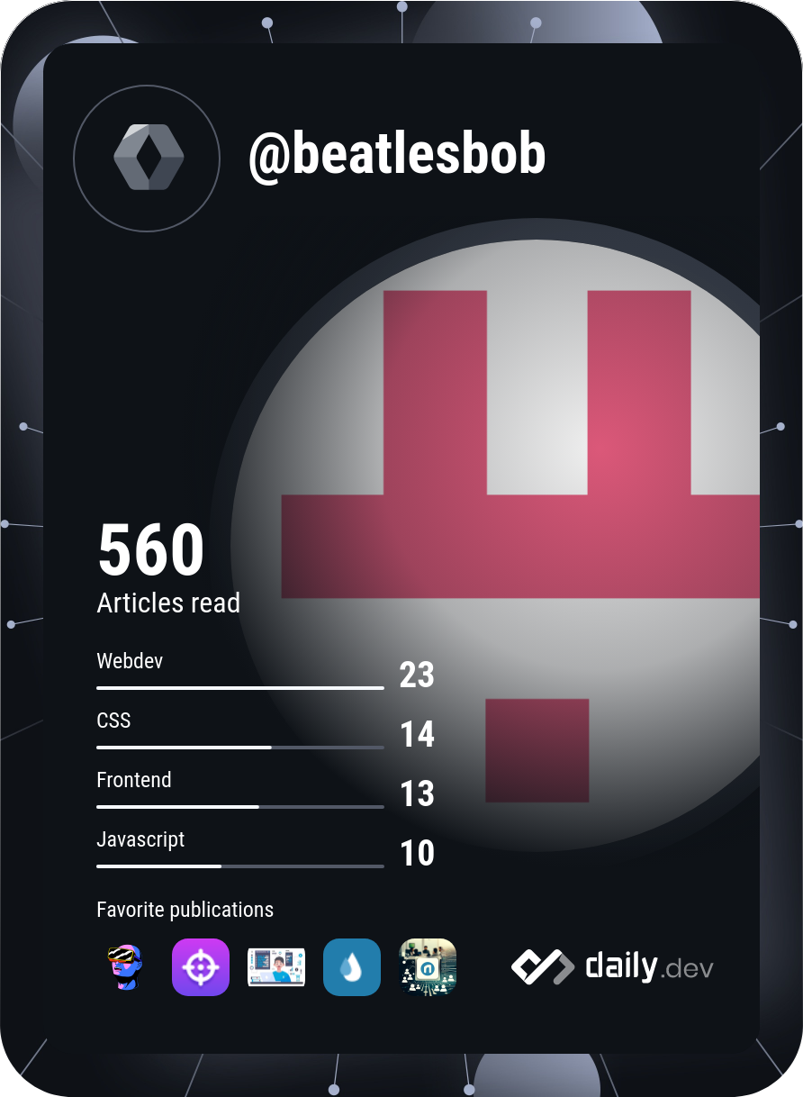 Nathanael Allard's Dev Card