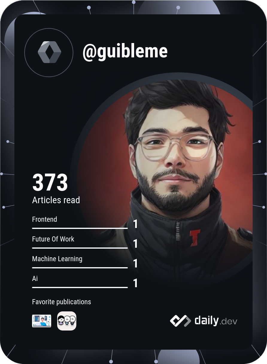 Guilherme Barbosa Leme's Dev Card