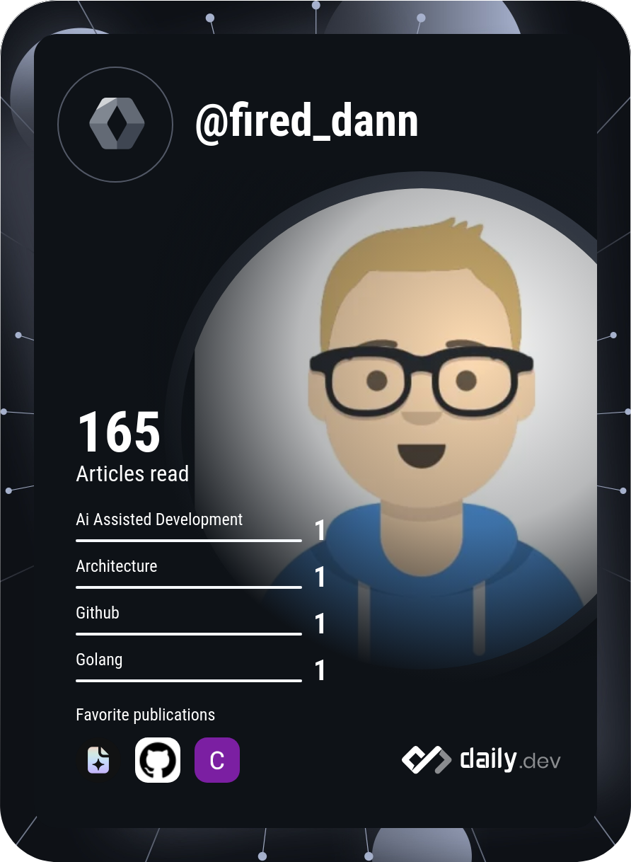 Ferdinand B.'s Dev Card