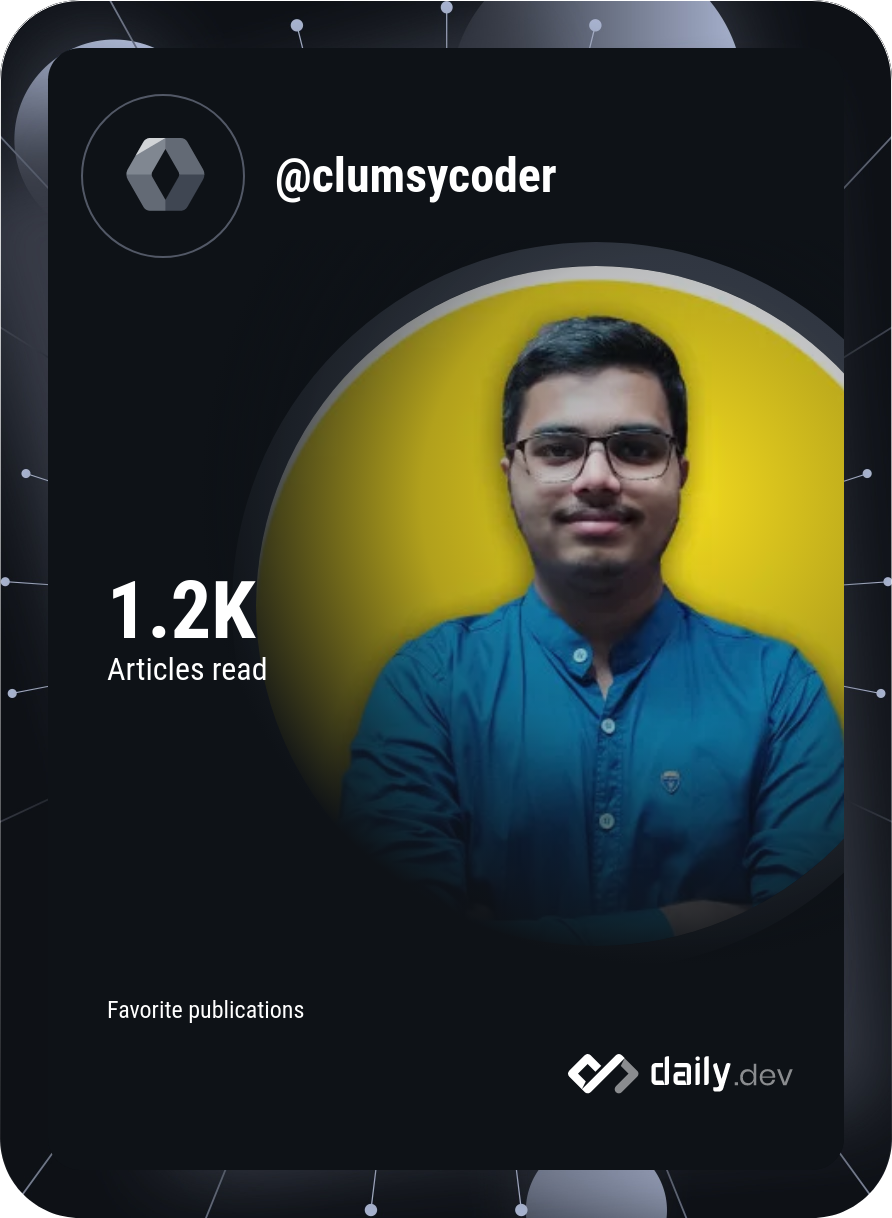 Kaushal Joshi's Dev Card
