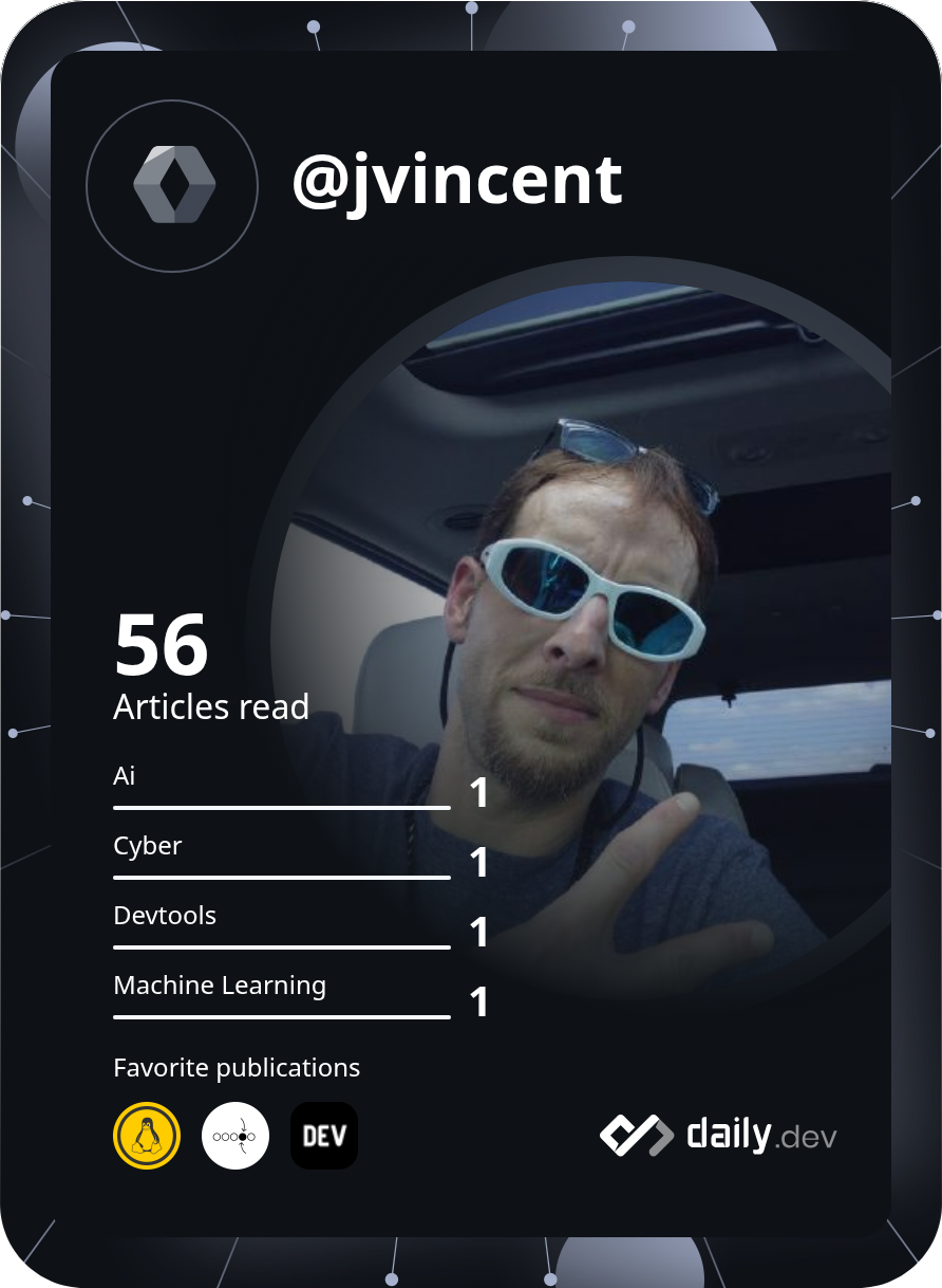 Jeremy Vincent's Dev Card
