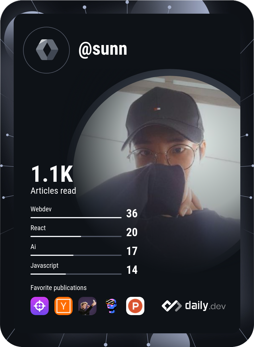 Yeo Ming Sern's Dev Card
