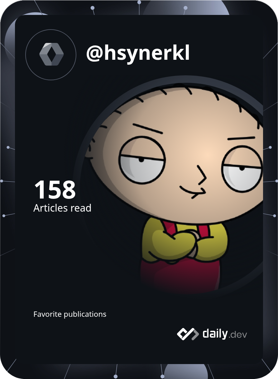 Hüseyin Erkal's Dev Card