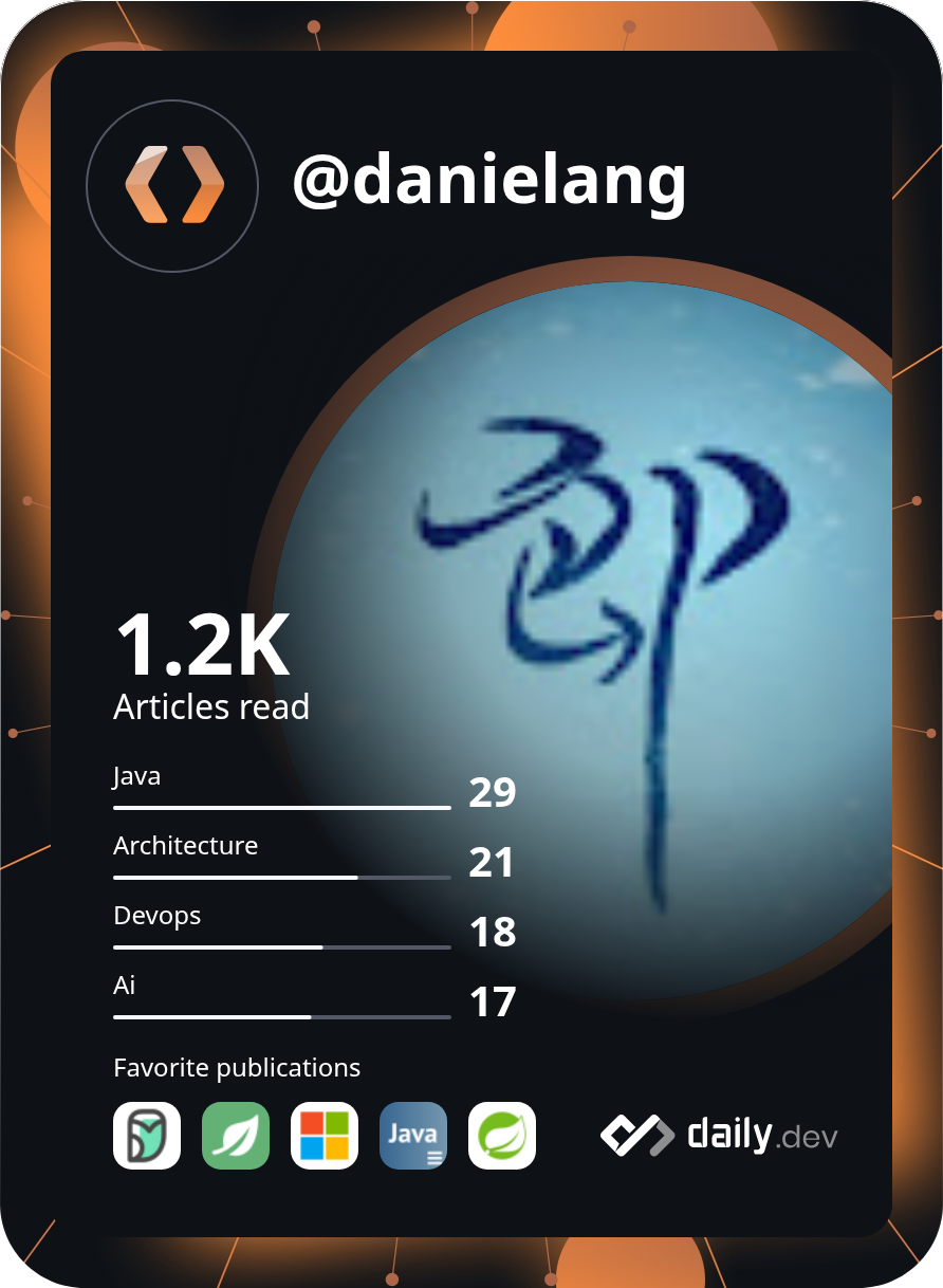 Daniel's Dev Card