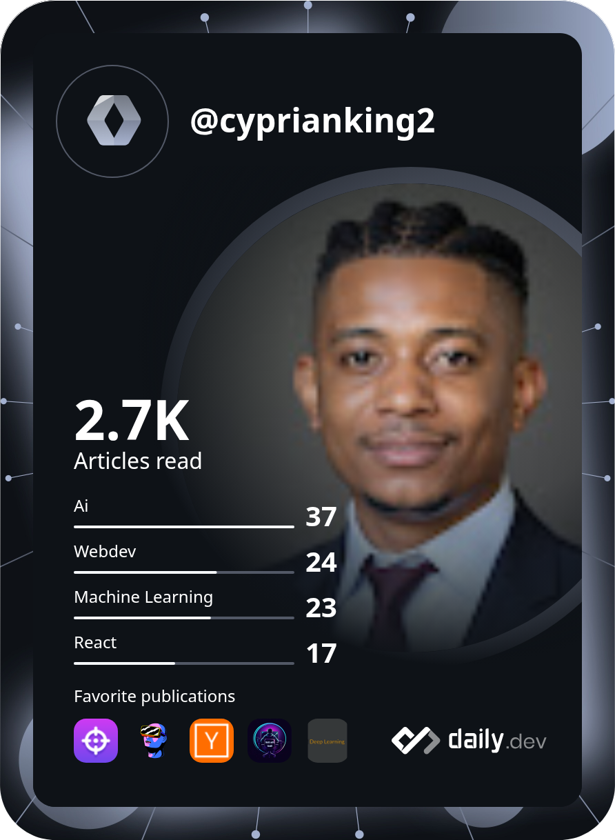 Cyprian Aarons's Dev Card