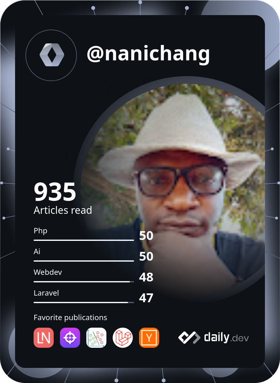Nanichang Katzing's Dev Card