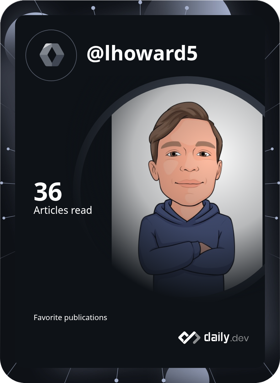 Louis Howard's Dev Card