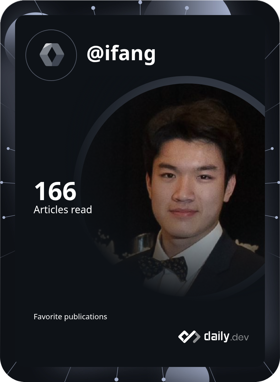 Ifangg ivan fang github