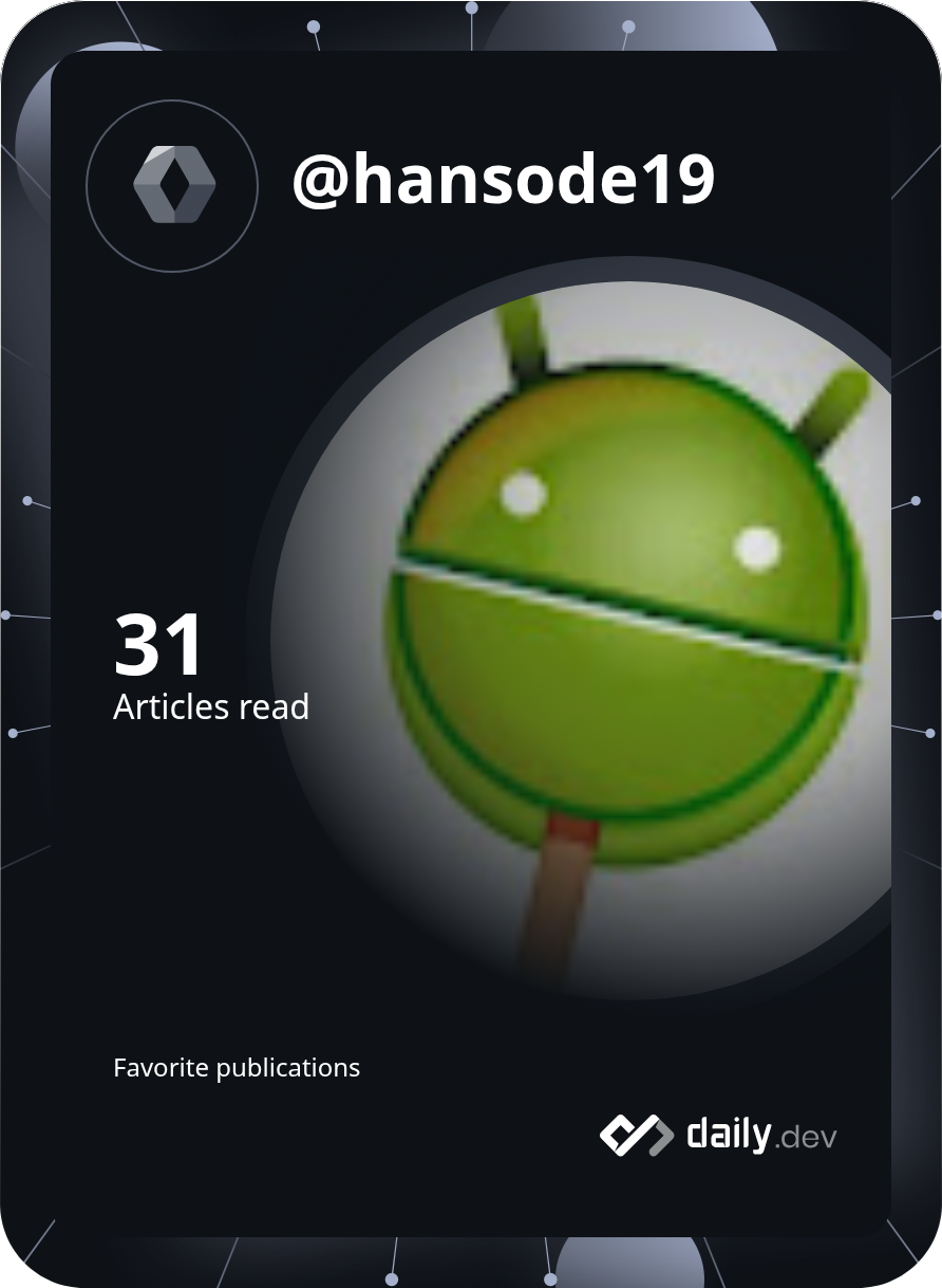 k-tkym
's Dev Card