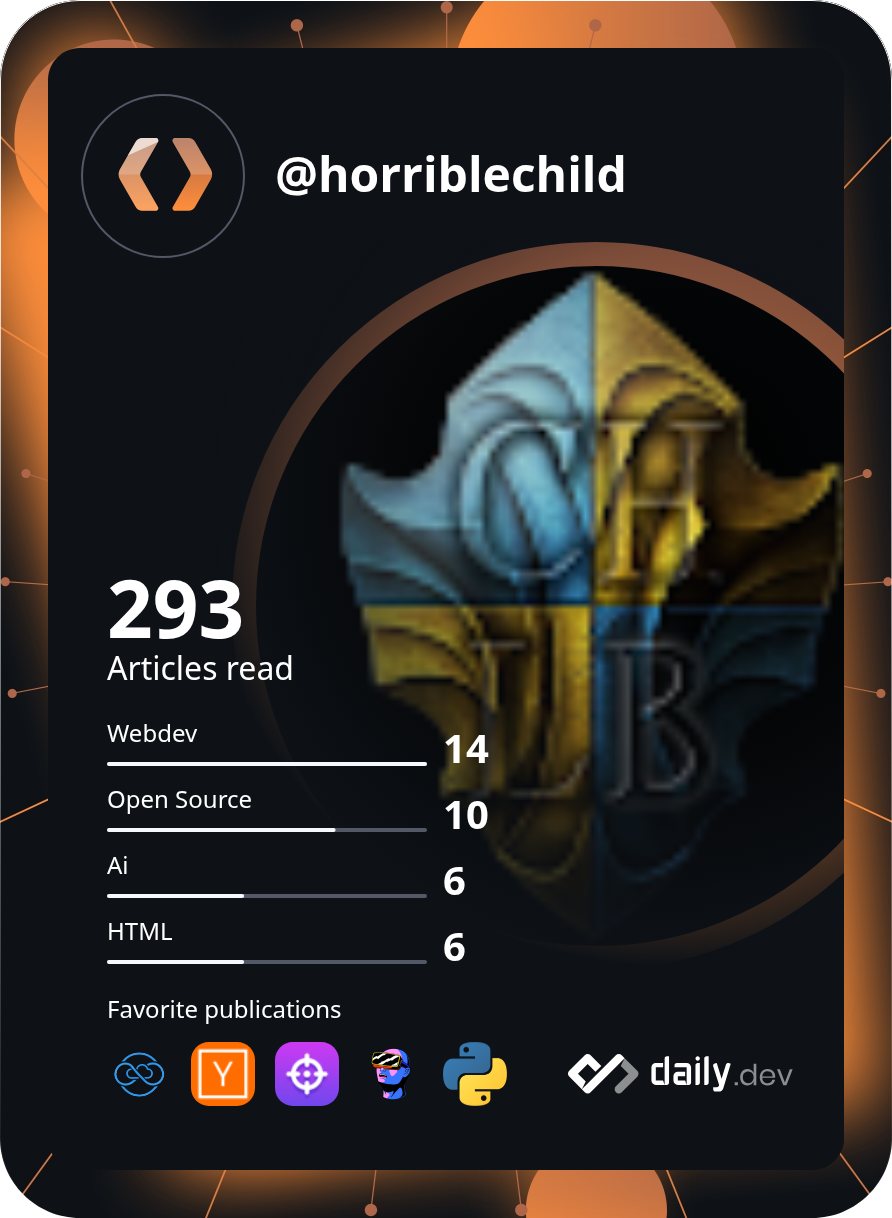 Evan Rodriguez's Dev Card