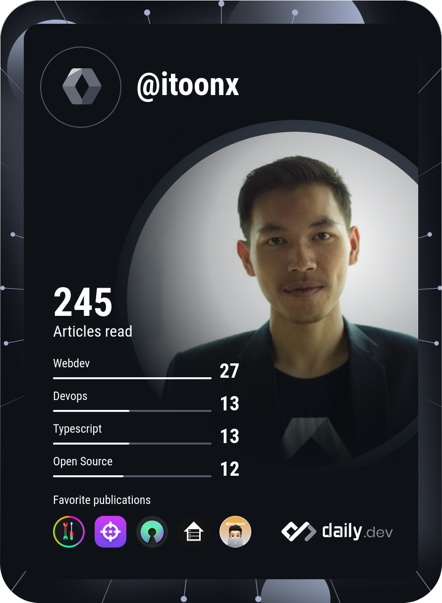 makkhawan voraboot's Dev Card