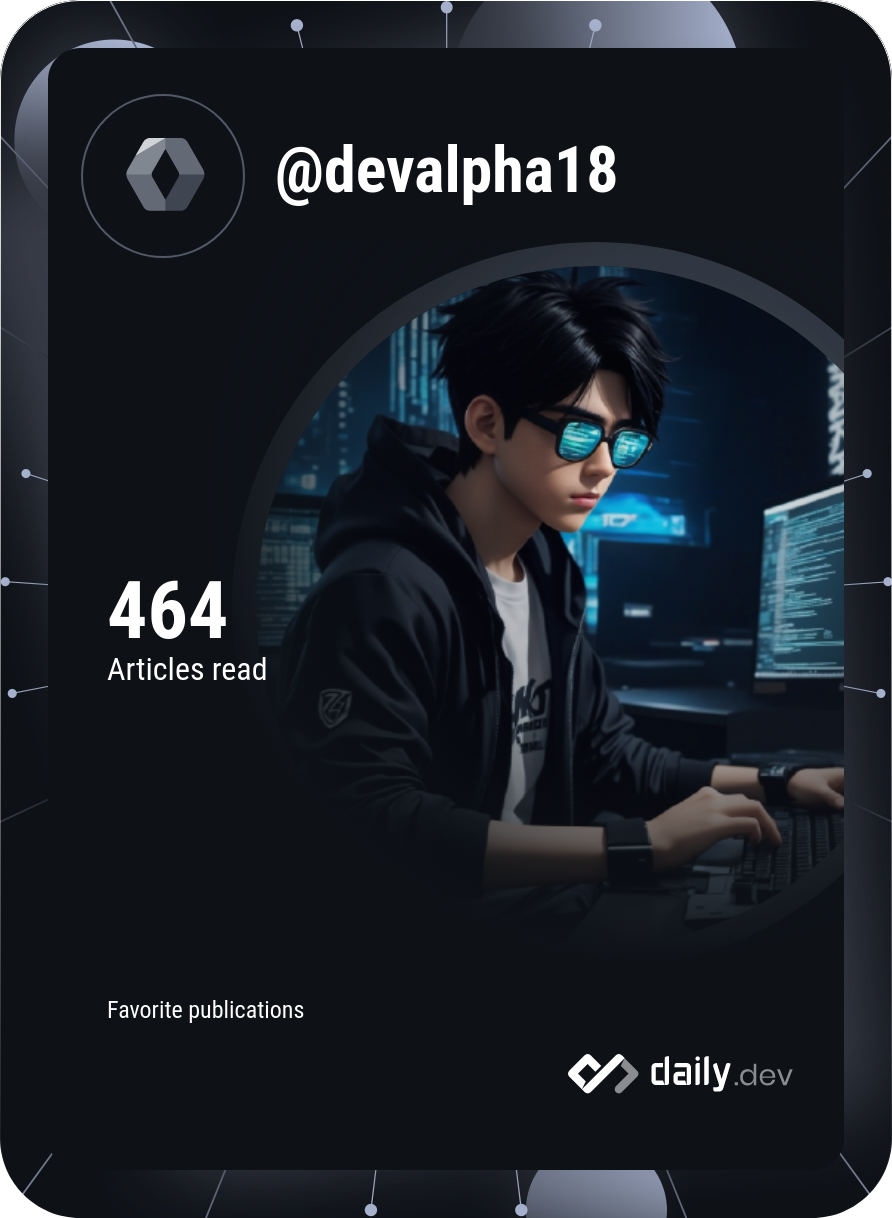 alpha's Dev Card