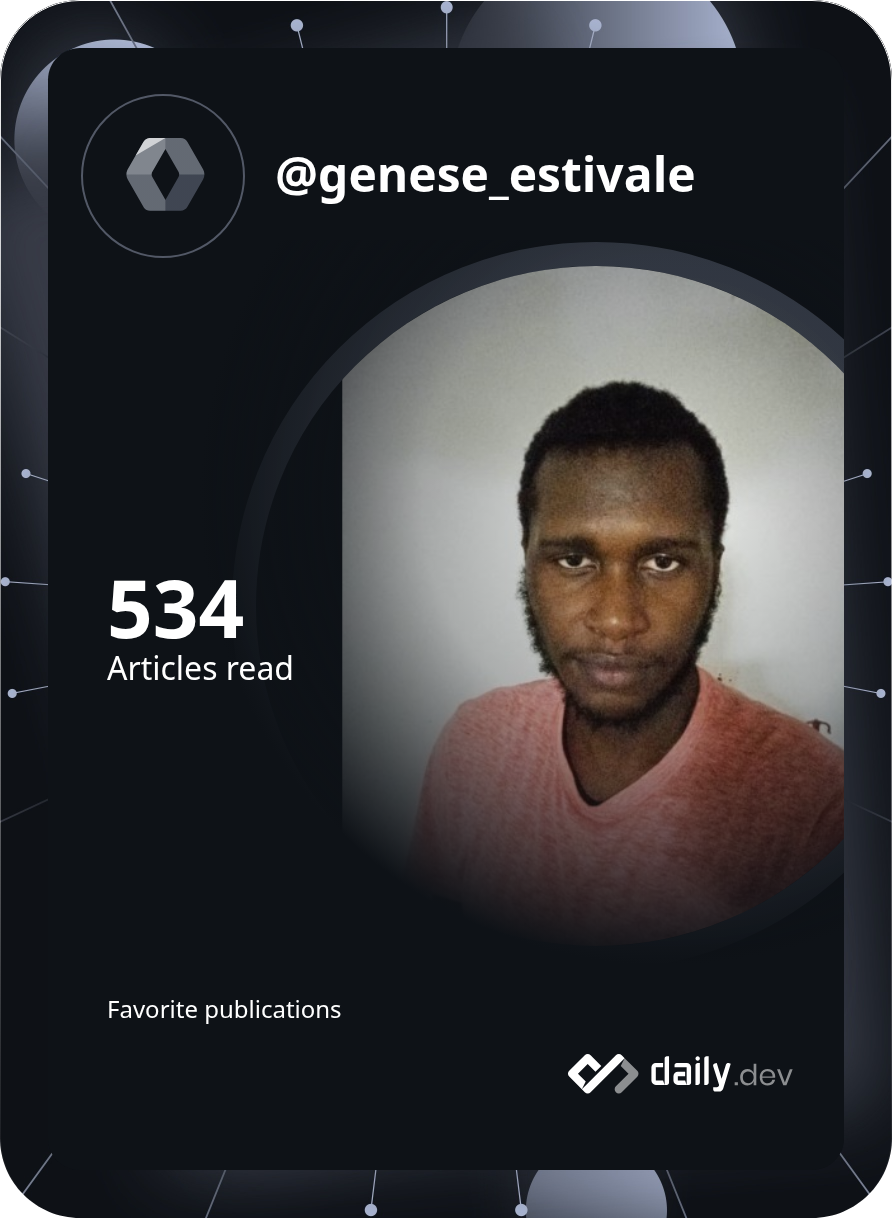 Dylan ONDO's Dev Card