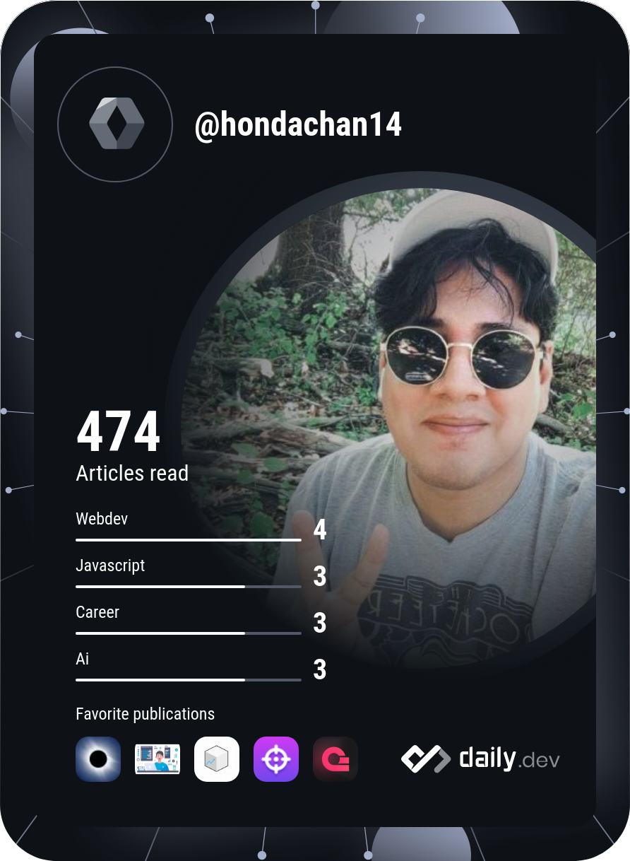 Jason Jugo's Dev Card