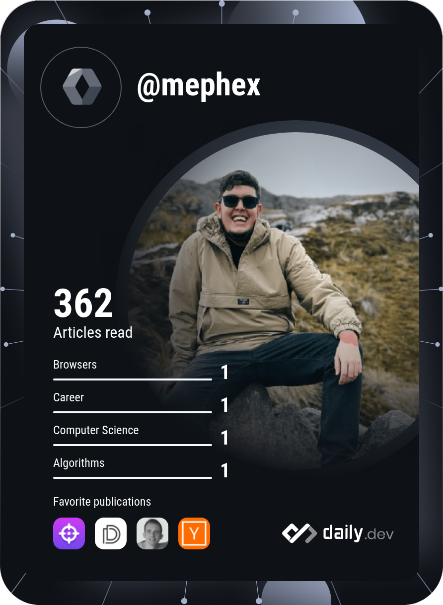 Santiago Arias's Dev Card