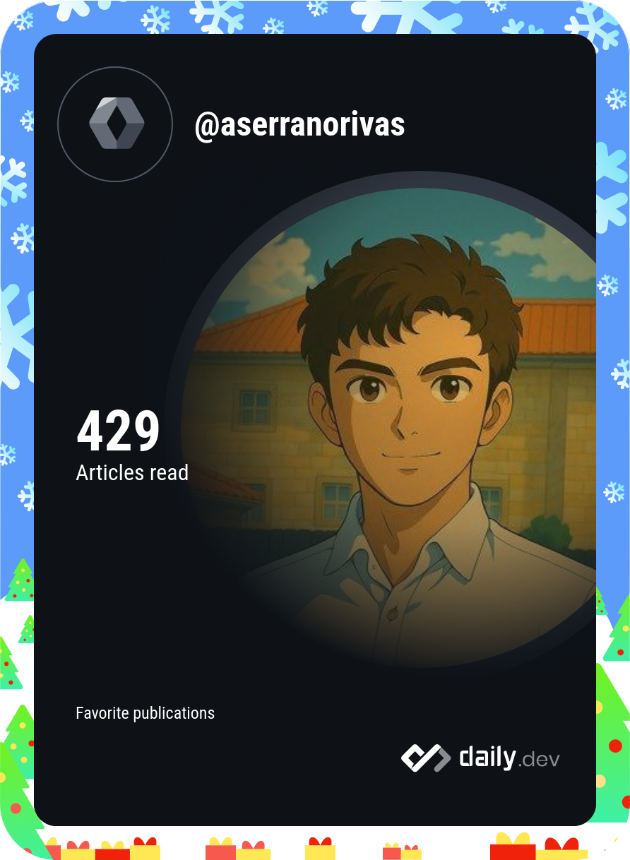 Alvaro Serrano's Dev Card