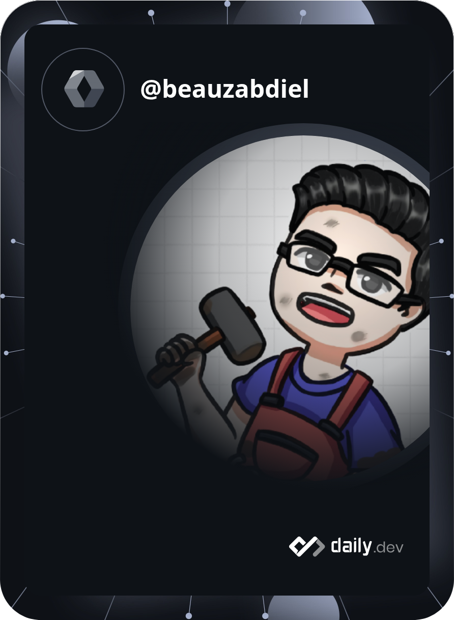 zabdiel.eth's Dev Card