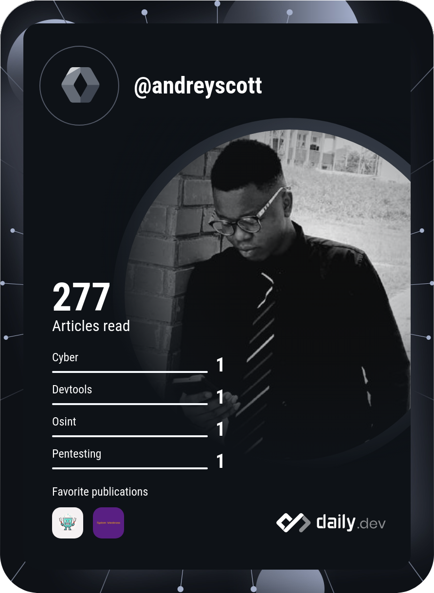 Andrew Irorere's Dev Card
