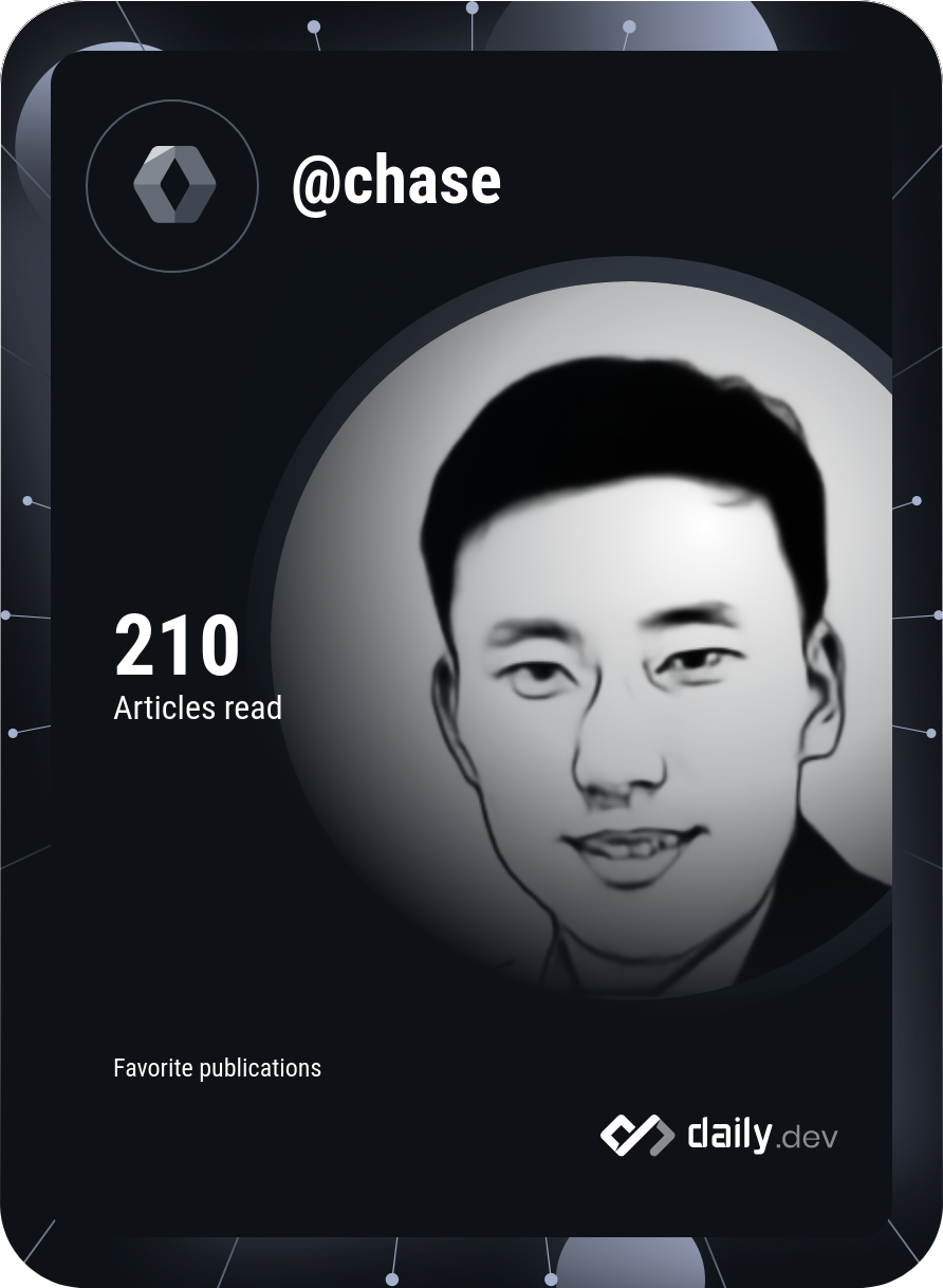 Chase's Dev Card