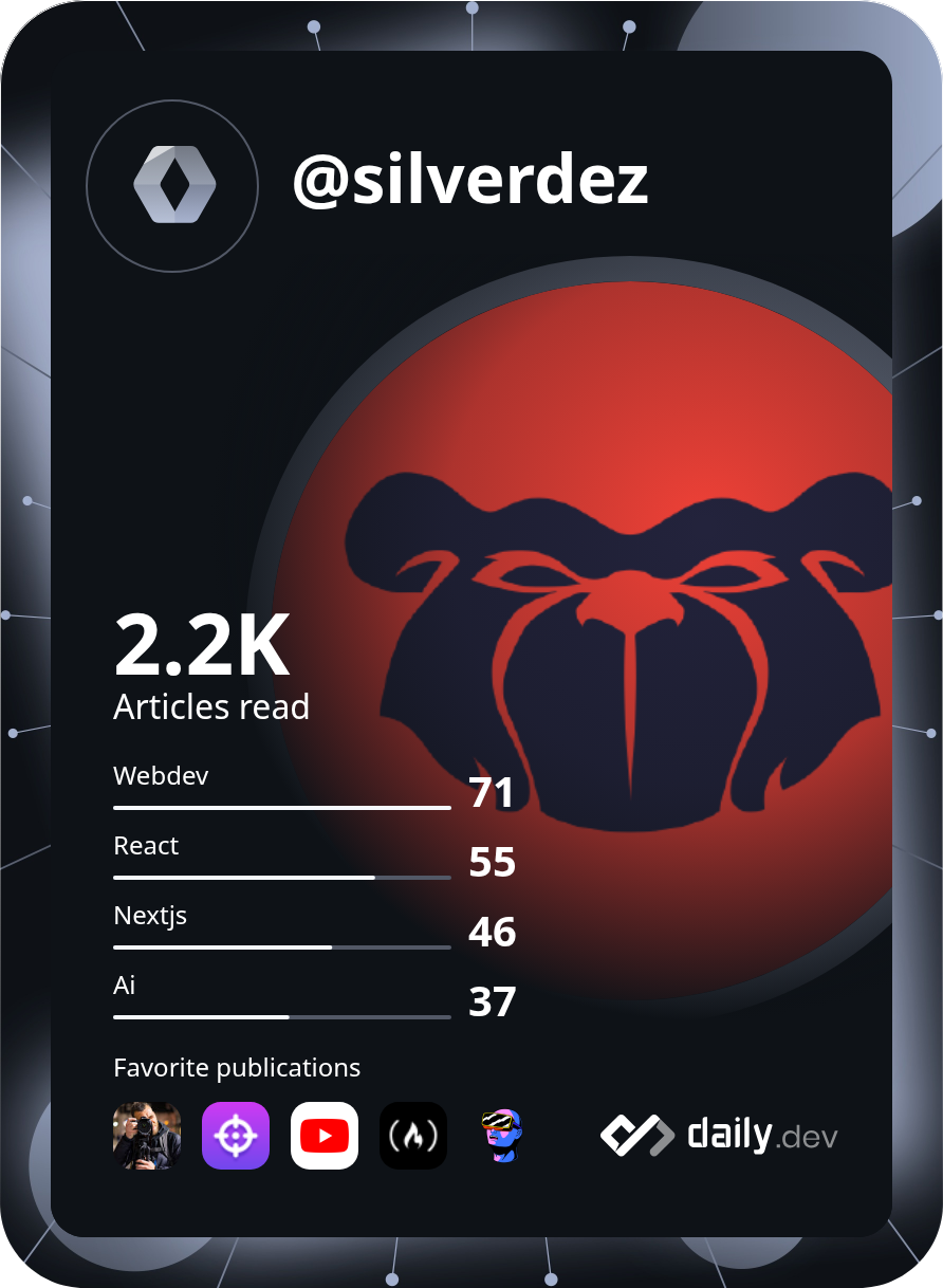 Jean-François BIERE's Dev Card