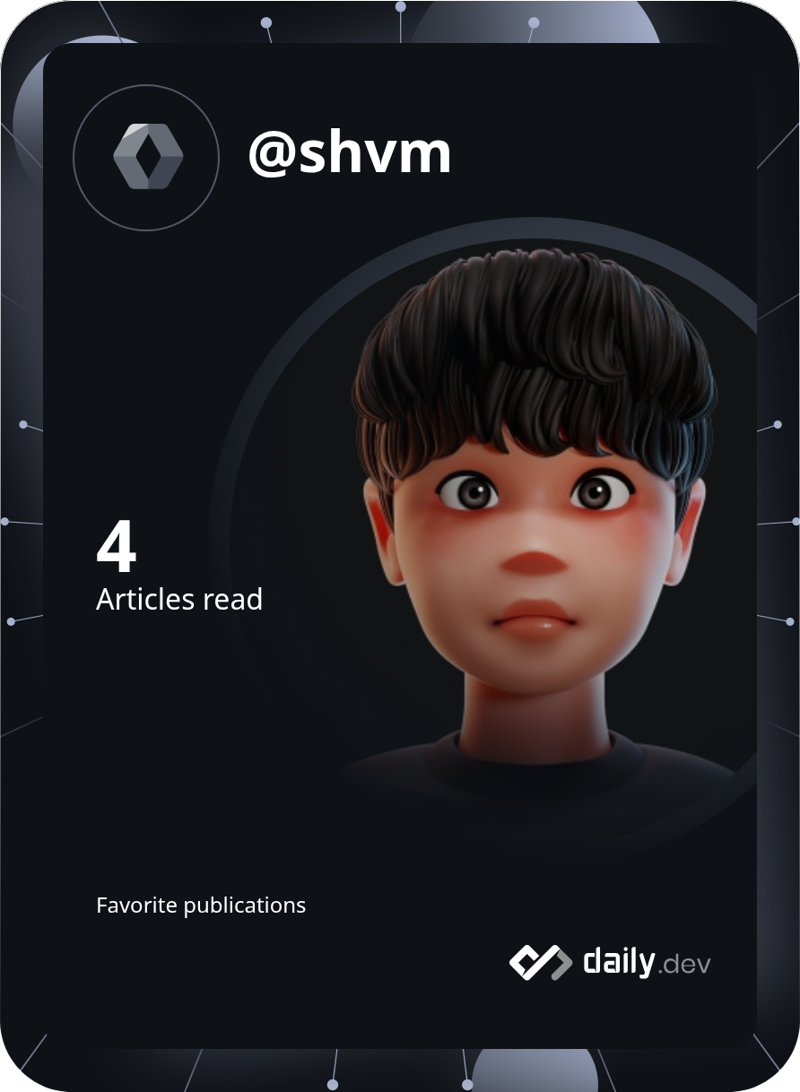 Nilabh Shivam Thakur's Dev Card