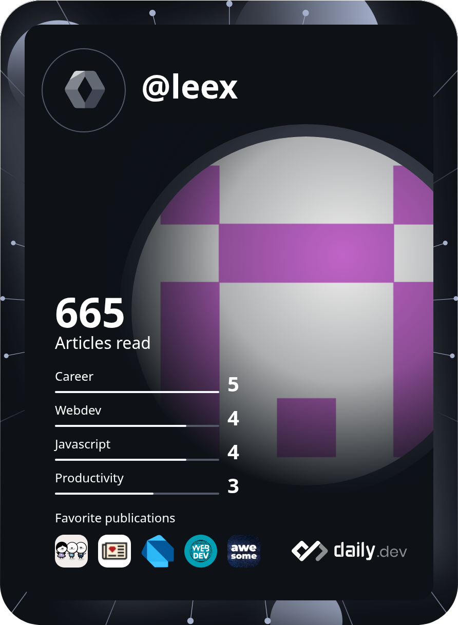 Le Do's Dev Card