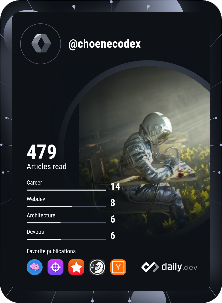 Choene Chokoe's Dev Card