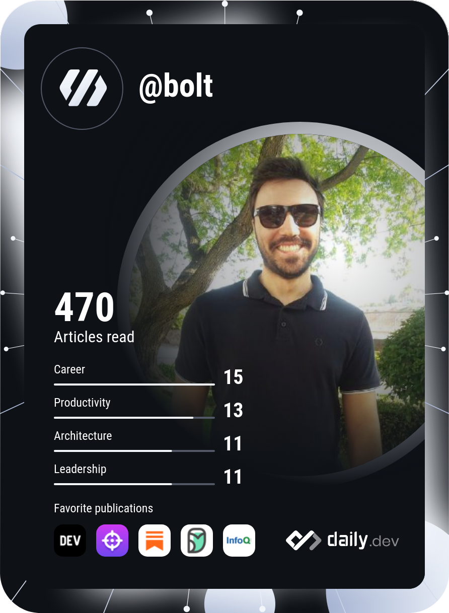 David's Dev Card