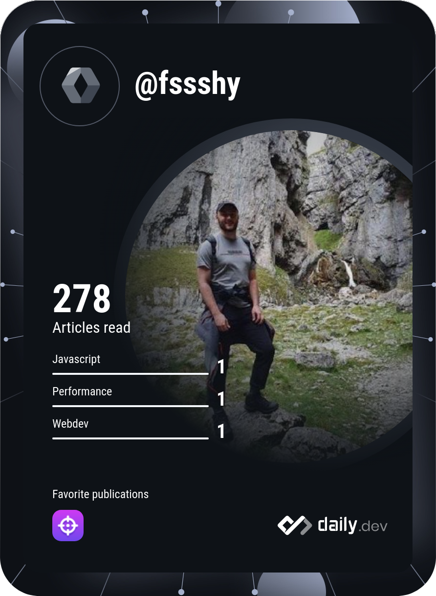 Chris Golding's Dev Card